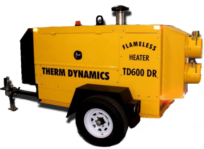 TD600 Flameless Sparkless Diesel Heater 600K BTU Towable