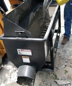 Heavy Duty Auger Bucket and Service Motor for Mixing DAN 11003