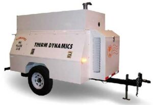 Flameless Sparkless Diesel Heater 1 Million BTU Towable TD1200