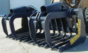 Optional Grapples for Severe Service Scoop Rakes