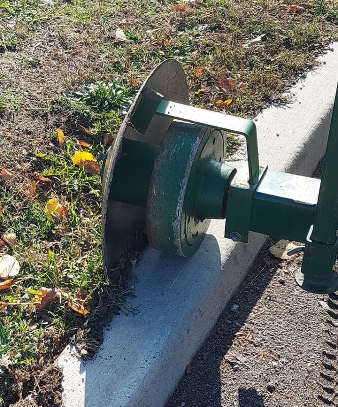 The Curb Dresser Edger 2024 EQUIPMENTLAND Construction and Agriculture Attachments